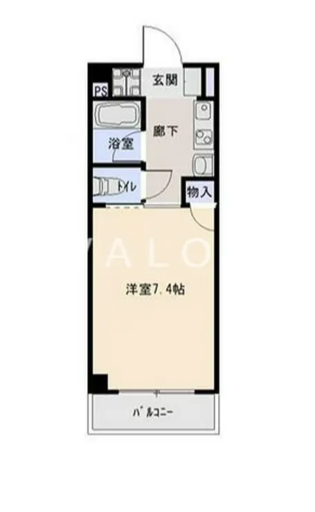 プライムハウス 1階階 間取り