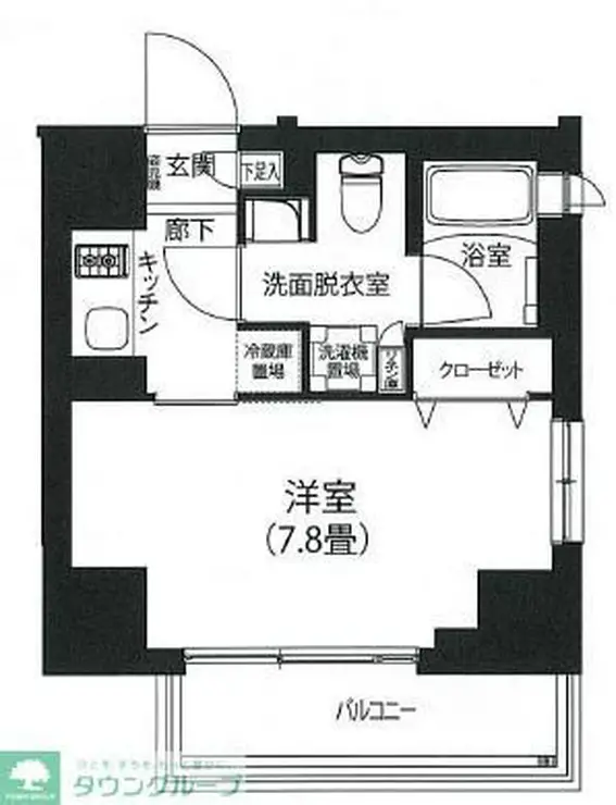 アイル プレミアム駒込 4階階 間取り