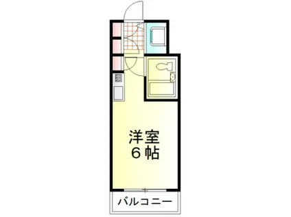エルハイツ成増W(ワンルーム/1階)の間取り写真