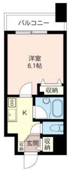 LASANTE板橋本町(1K/9階)の間取り写真