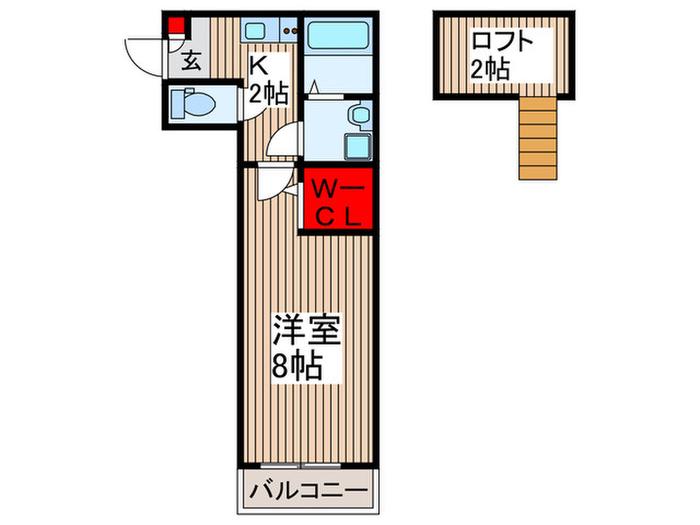 BESTSTAGE小手指2丁目(1K/3階)の間取り写真