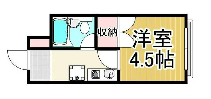リバーサイド山口 3階階 間取り