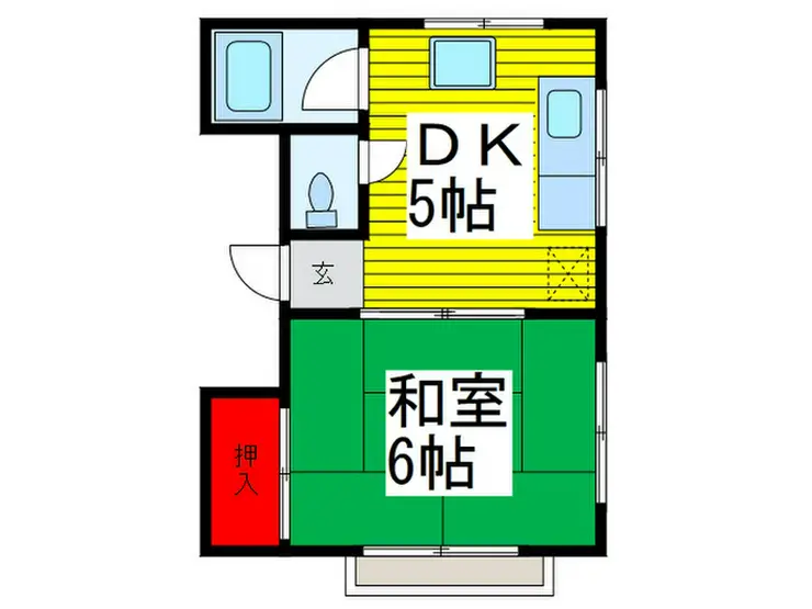 坂本マンション 2階階 間取り