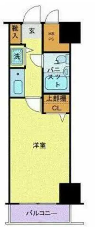 ルイシャトレ恵比寿 5階階 間取り