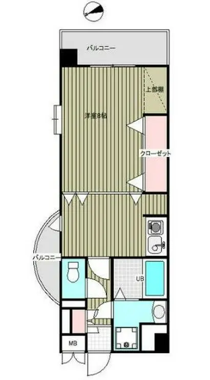 ミカエル21 2階階 間取り