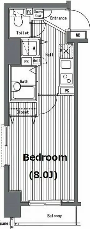 ガラ・グランディ日本橋 10階階 間取り