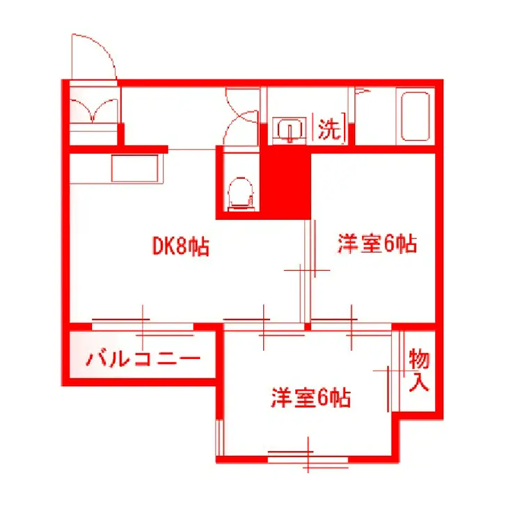 大倉山アーバンライフ 4階階 間取り