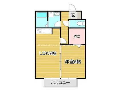 瀬田メディエートプラザ(1LDK/1階)の間取り写真