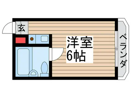 千代田カレッジビラ(ワンルーム/3階)の間取り写真