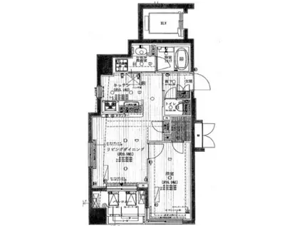 アーバンフィールド曳舟(1LDK/6階)の間取り写真