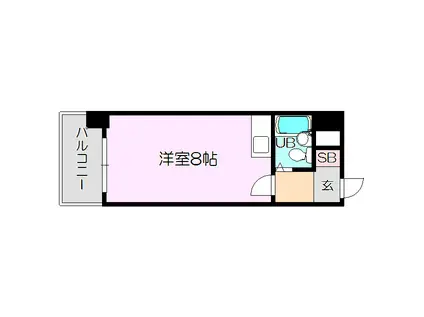 マイルド新大阪レジデンス3号館(ワンルーム/6階)の間取り写真