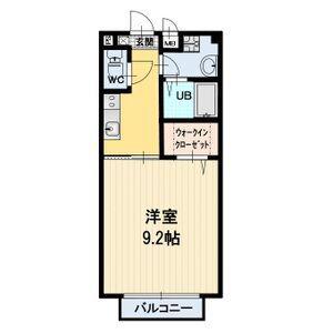 SOFYA(1K/1階)の間取り写真