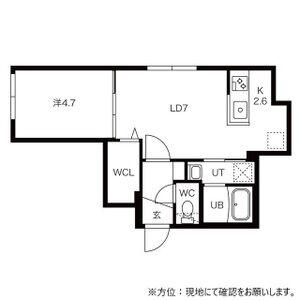 RITZ GRANDE N23(1LDK/3階)の間取り写真