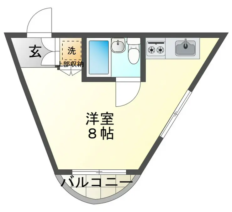 ビームスタジオ 2階階 間取り