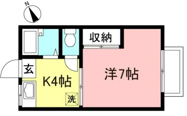 ブライトハイツ 1階階 間取り