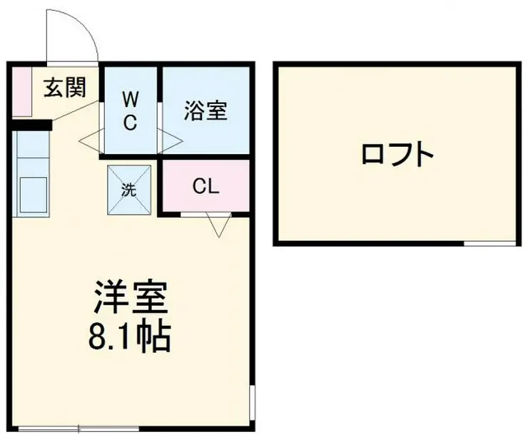 ドリームコート上星川 2階階 間取り
