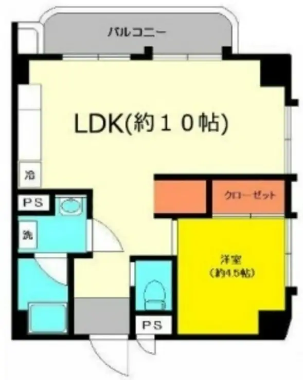 妙義坂マンション 5階階 間取り
