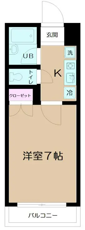 グリーンヒルズ泰明 2階階 間取り