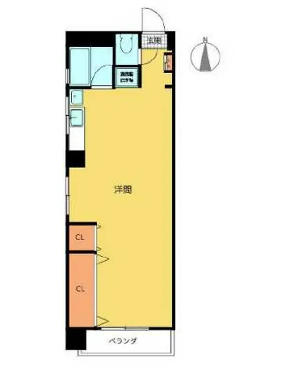 パボレアール四谷 8階階 間取り