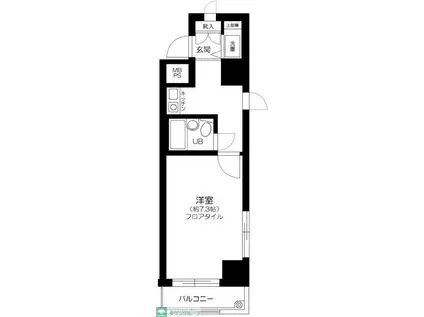 モンテベルデ横浜中央(1K/5階)の間取り写真