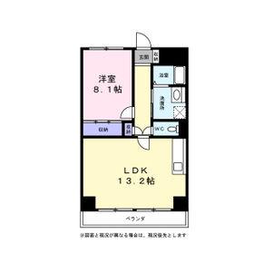 インプルーブ金山(1LDK/2階)の間取り写真