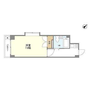 CASA DEL GLICINE(1K/3階)の間取り写真
