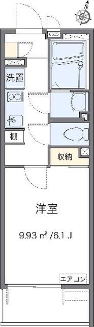 レオネクストブランドール根岸(1K/4階)の間取り写真
