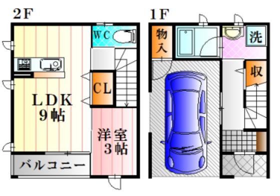 ルミエール大町駅前(1LDK/1階)の間取り写真