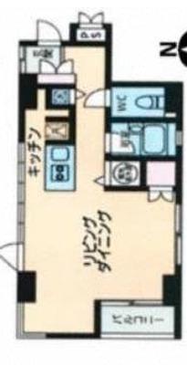 ESTATE ONE BLDG(ワンルーム/3階)の間取り写真