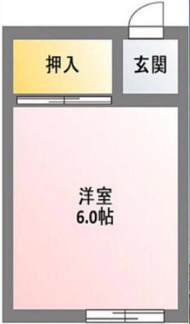 生野ハイツ(ワンルーム/9階)の間取り写真