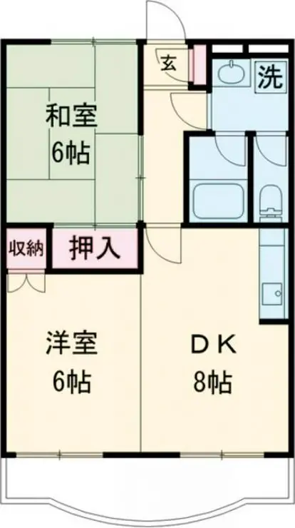 金富グランデ 4階階 間取り