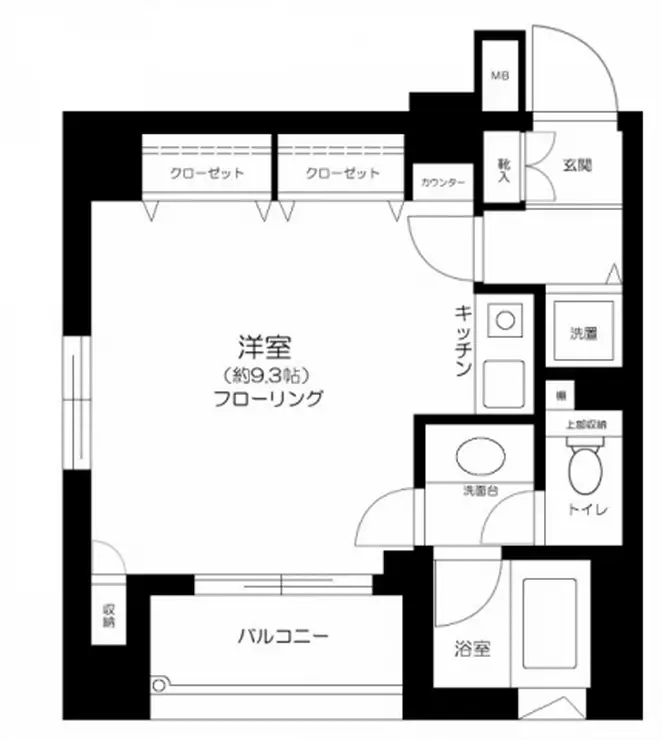 ダイアパレス赤坂 3階階 間取り