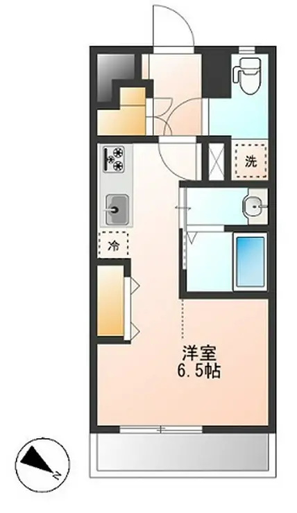 行徳マンション 4階階 間取り