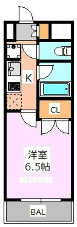 セントパレス王子 7階階 間取り