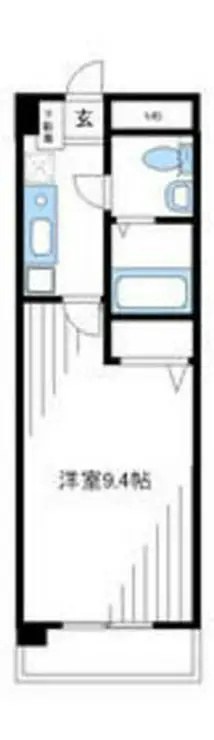 ル・ポローニア 1階階 間取り