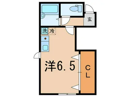 MEJIRO NICOLE HOUSE(ワンルーム/1階)の間取り写真