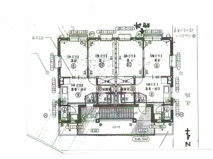 フレグランス椎名町(2DK/2階)の間取り写真