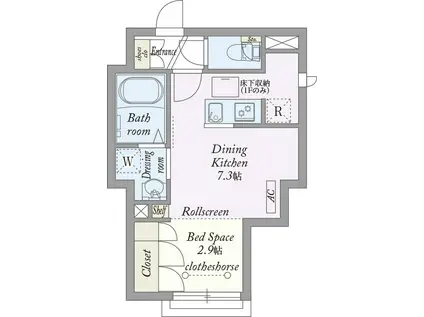 MY STYLE 井荻(1DK/2階)の間取り写真