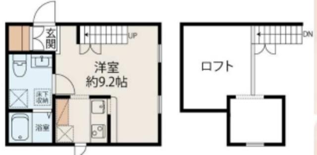 プリマ東戸塚壱番館(ワンルーム/1階)の間取り写真