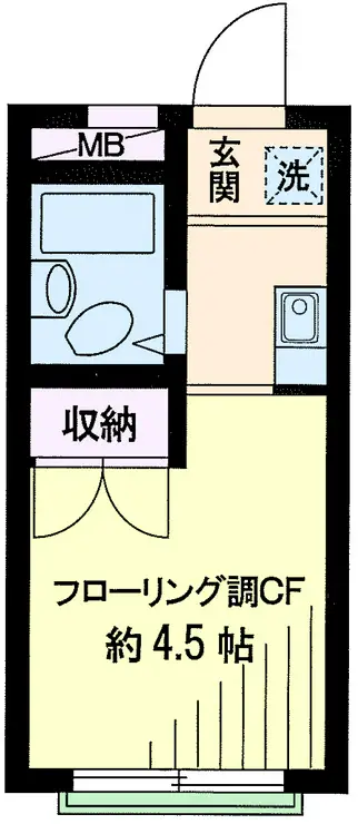 三景宮坂 2階階 間取り