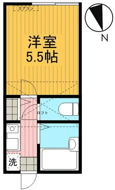 ラヴィー藤沢 1階階 間取り
