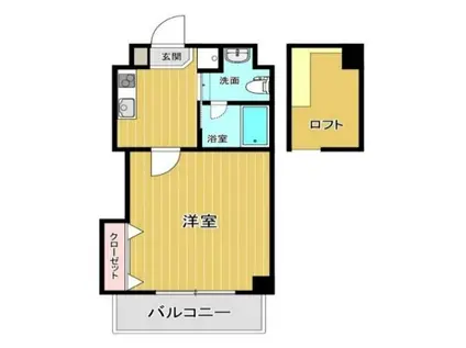 リファレンス長崎大学前(1K/3階)の間取り写真