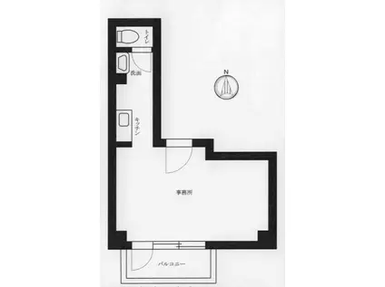 グローリア渋谷(ワンルーム/7階)の間取り写真