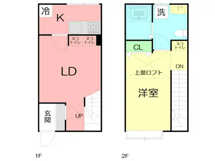 本宿町ー水島様計画(1LDK/1階)の間取り写真