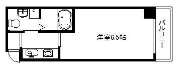 MARUBU(1K/2階)の間取り写真