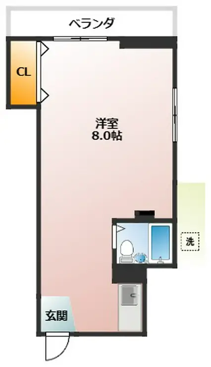 春日レジデンス 3階階 間取り