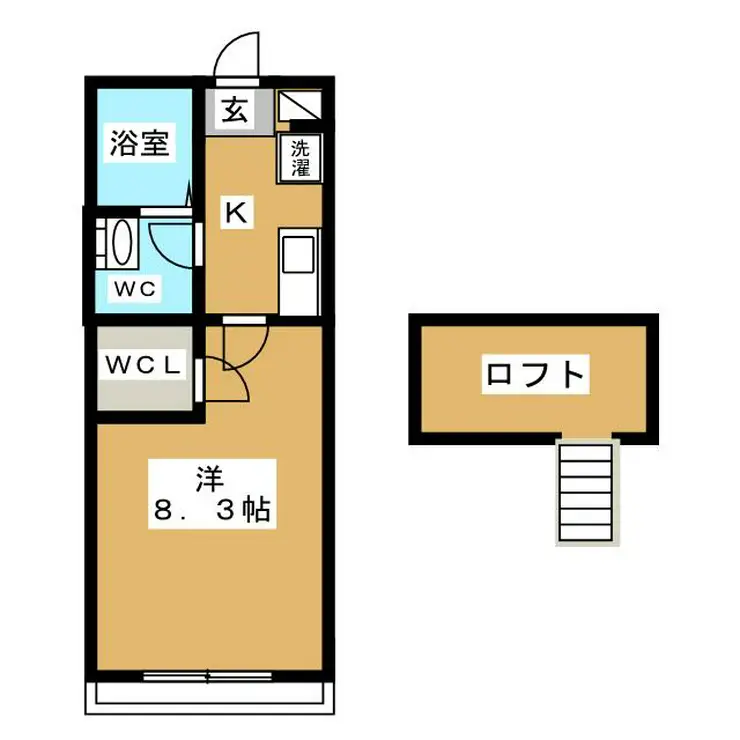 シーサーハウス 2階階 間取り