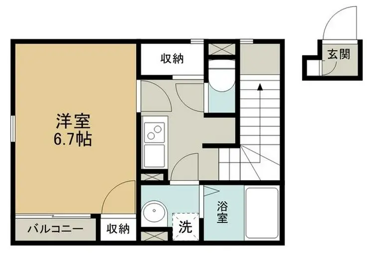レオネクスト向台 2階階 間取り