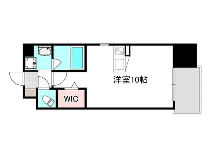 DER GLANZ.Y2(ワンルーム/7階)の間取り写真