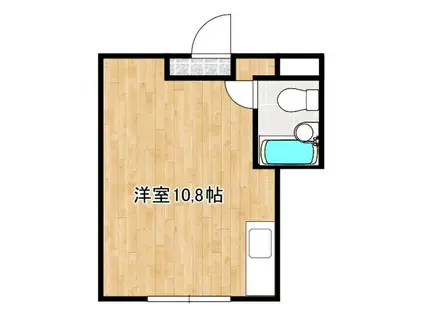 プレアール昭和町II(ワンルーム/2階)の間取り写真